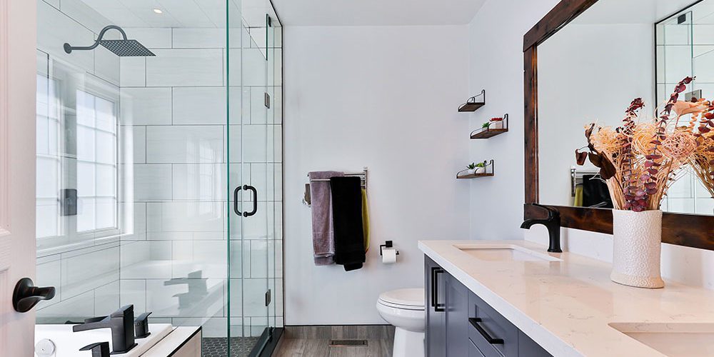 Modern shower doors