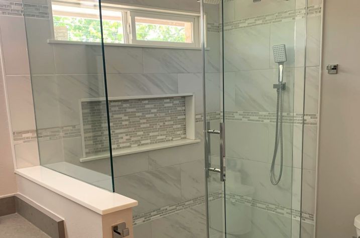 Double Shower Doors