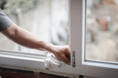 Drafty or leaking windows