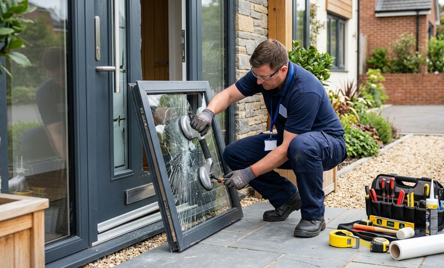 door glass replacement.