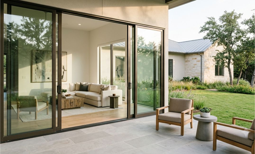 patio door installation Austin